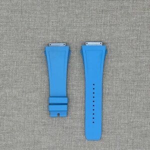 Tempomat Sky-Blue Rubber Strap for Richard Mille RM011 & RM035